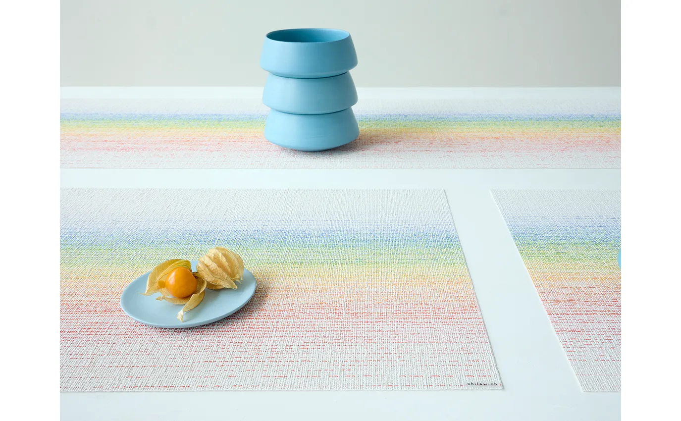 Chilewich Ombre Placemat – Rainbow - Image 3