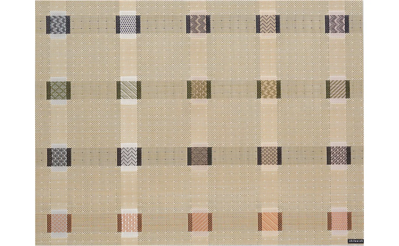 Chilewich Sampler Placemat – Wheat Rectangle - Image 2