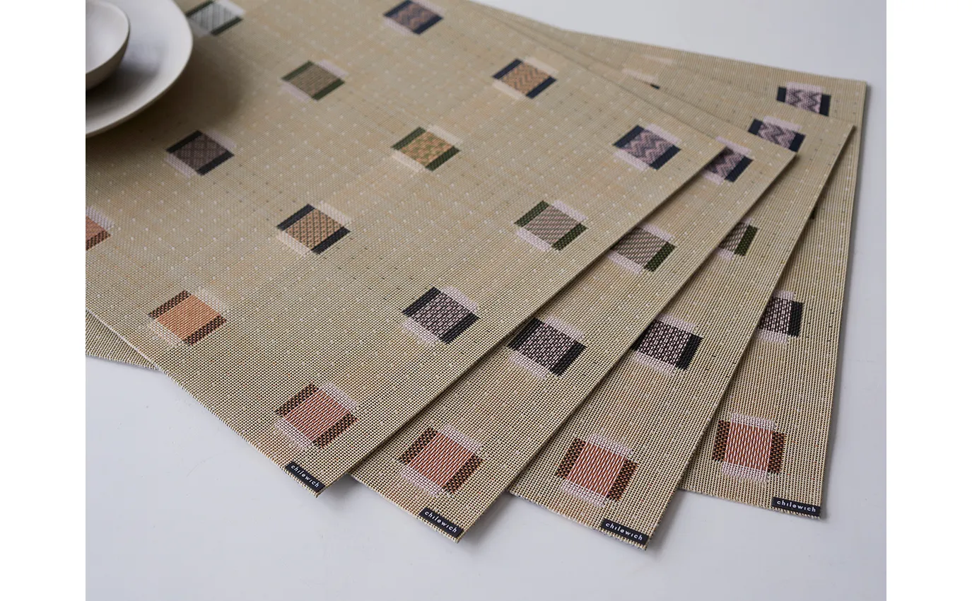 Chilewich Sampler Placemat – Wheat Rectangle - Image 4