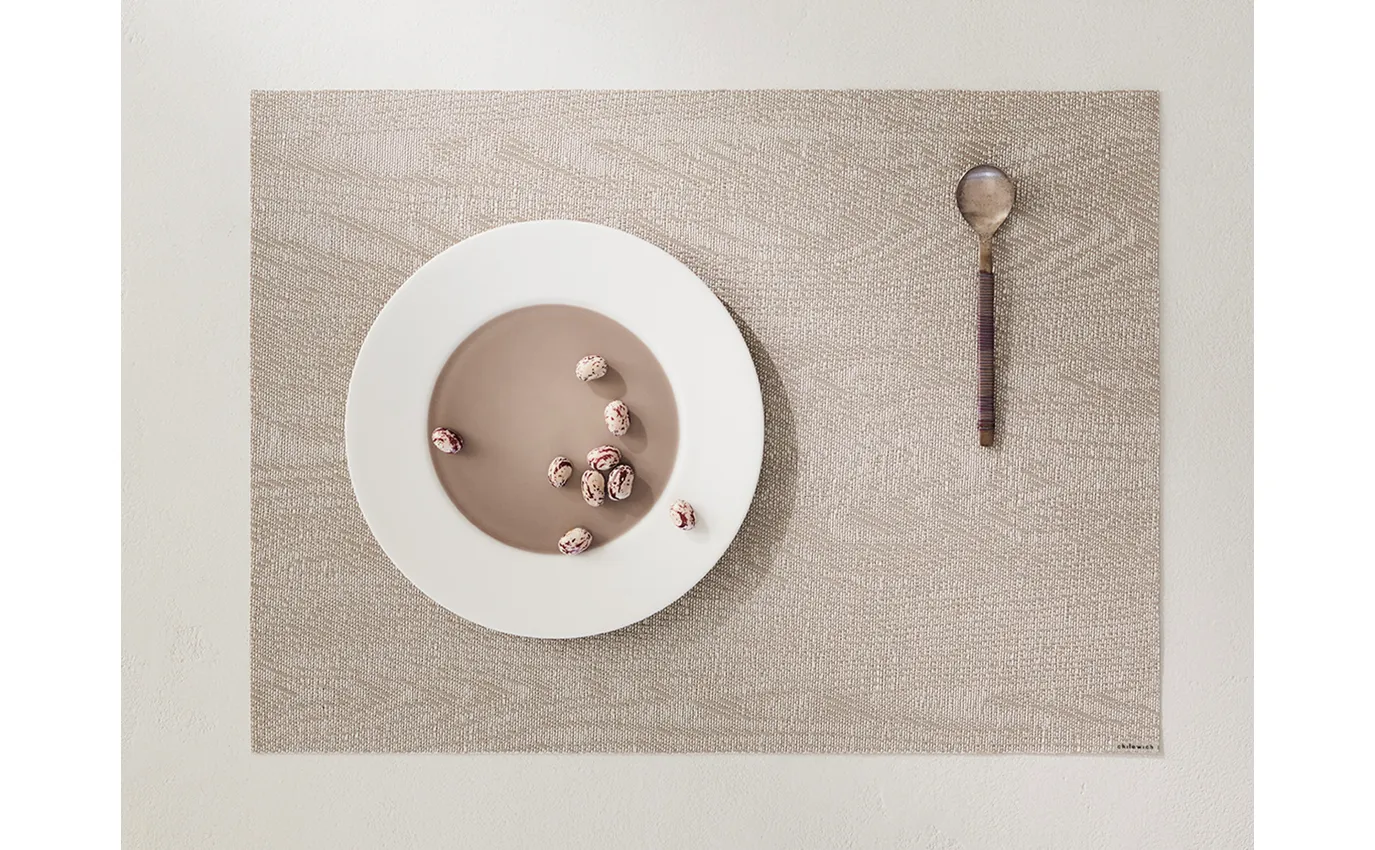 Chilewich Woodgrain Rectangle Placemat – Birch - Image 2