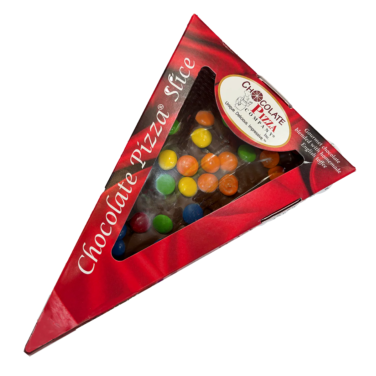 Chocolate Pizza Company Milk Chocolate Colorful Candy Slice – 6oz.**