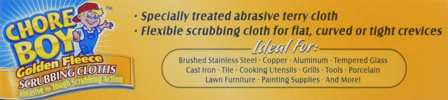 Chore Boy Golden Fleece Scrubbing Cloth – Box of 2 - Image 2