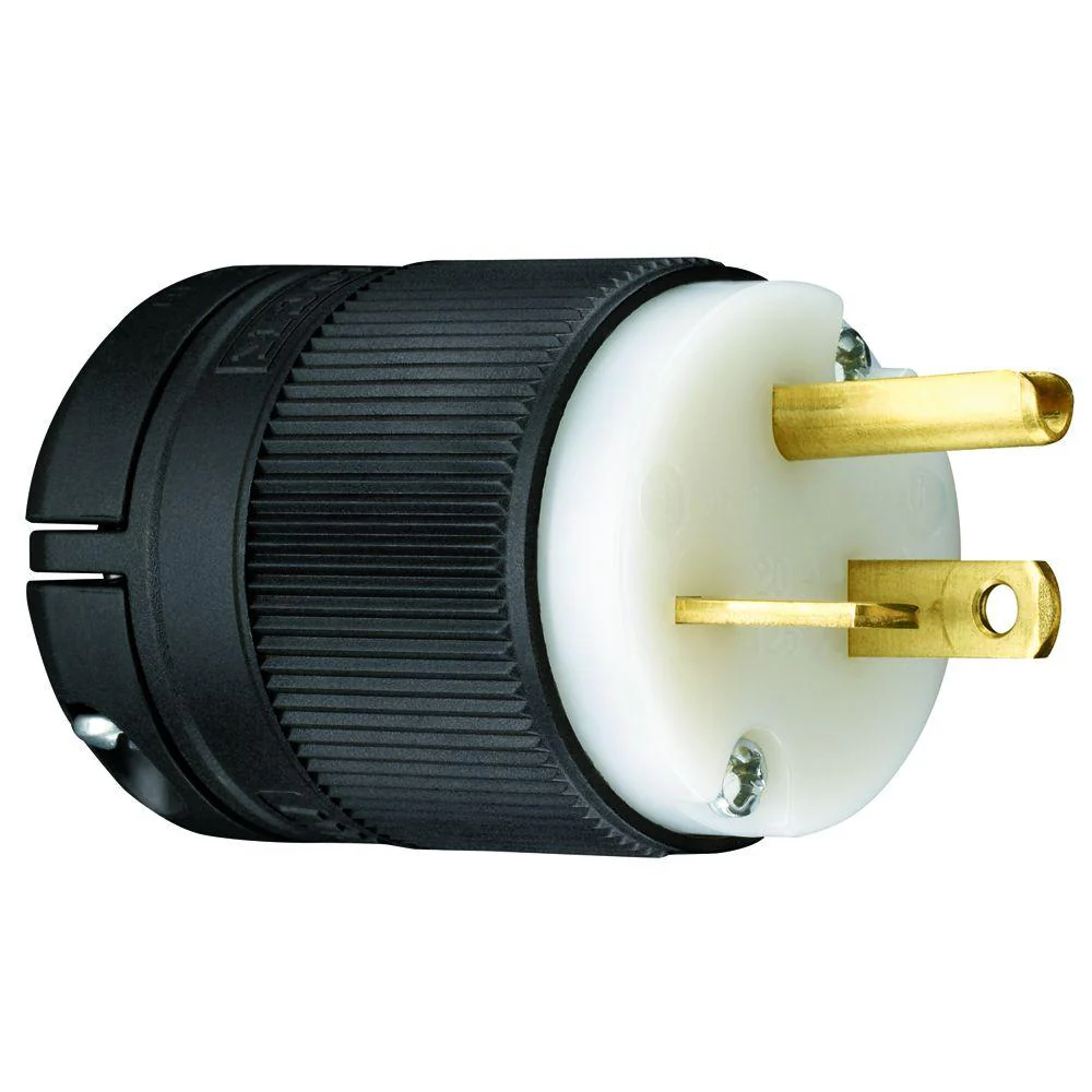Clamp-Lock Straight Blade Plug