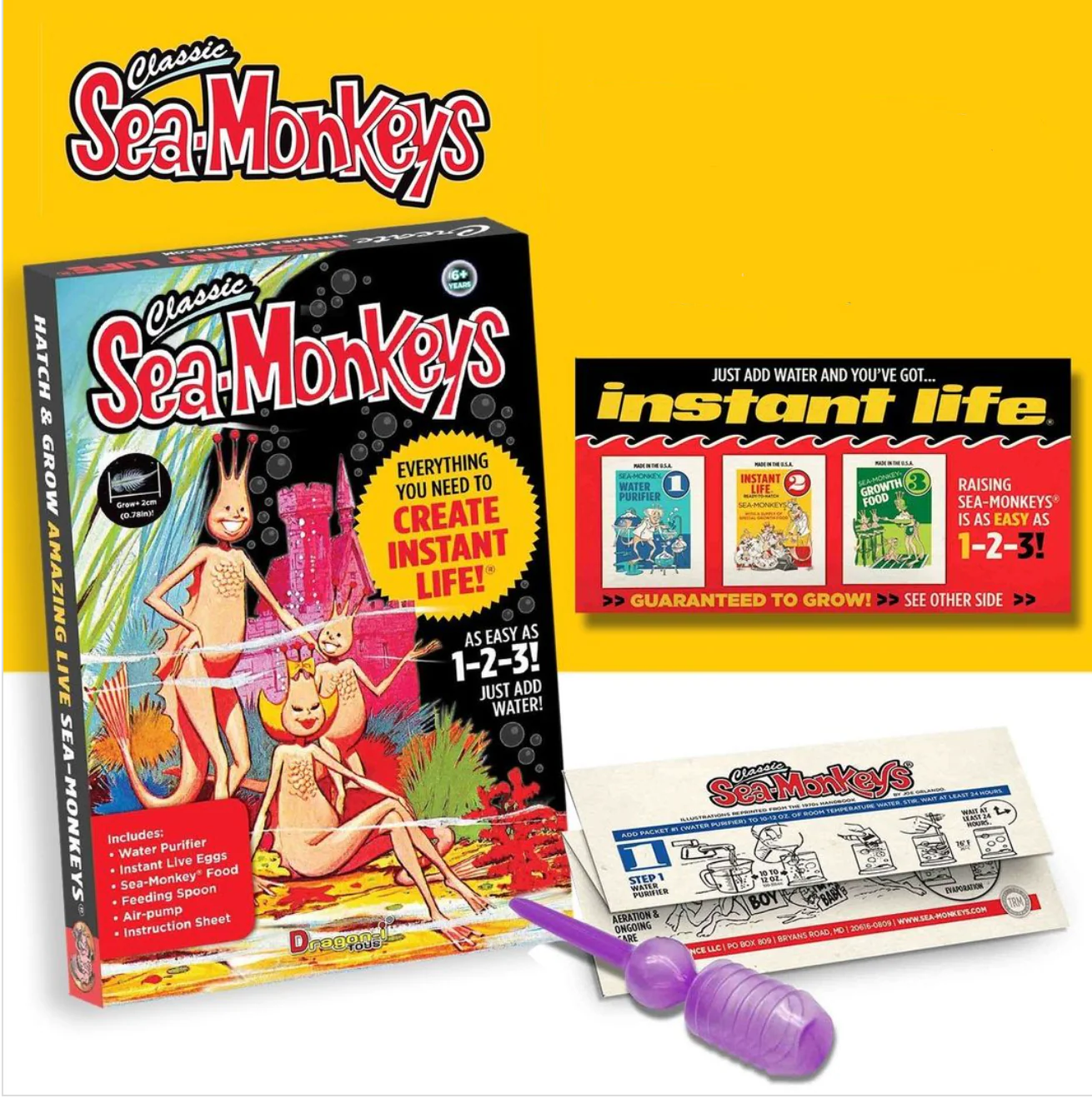 Classic Amazing Live Sea-Monkeys - Image 2