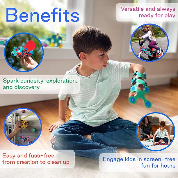Clixo Tiny And Mighty Magnet Travel Toy – 9pc - Image 6