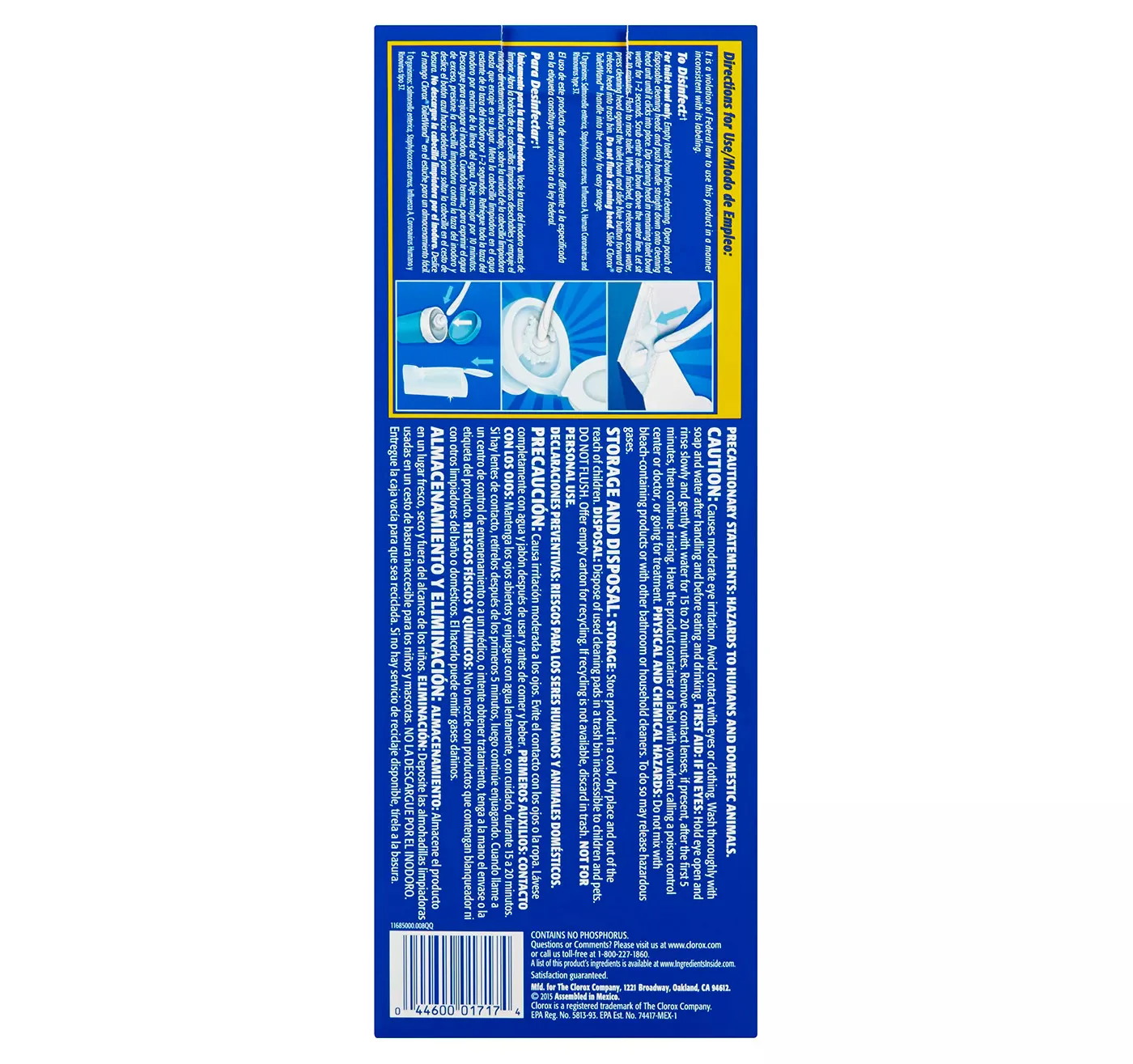 Clorox Toilet Wand Head Refills – Pack of 10 - Image 4