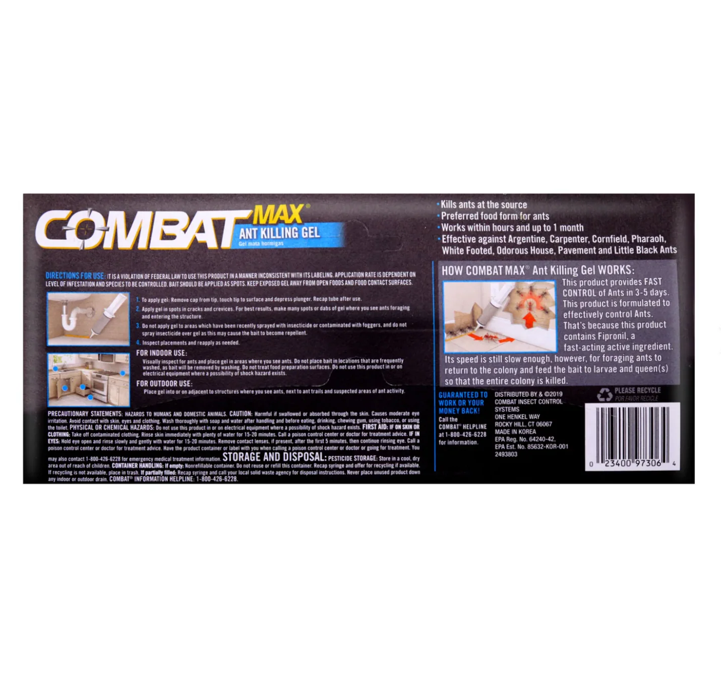 Combat Max Ant Killing Gel – 0.95 oz - Image 3