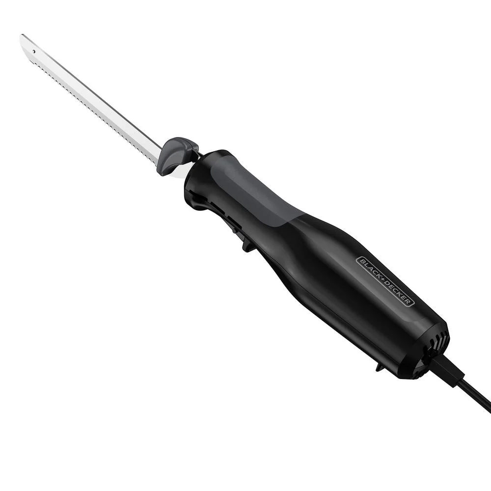 Comfort Grip Electric Knife – 9" Black - Image 4