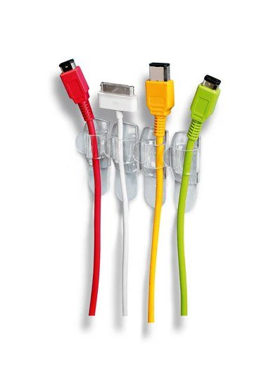 Command Clear Round Cord Clips – Pack of 4 - Image 3