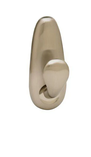 Command Large Forever Classic Brushed Nickel Metal  Hook – 5lb - Image 2