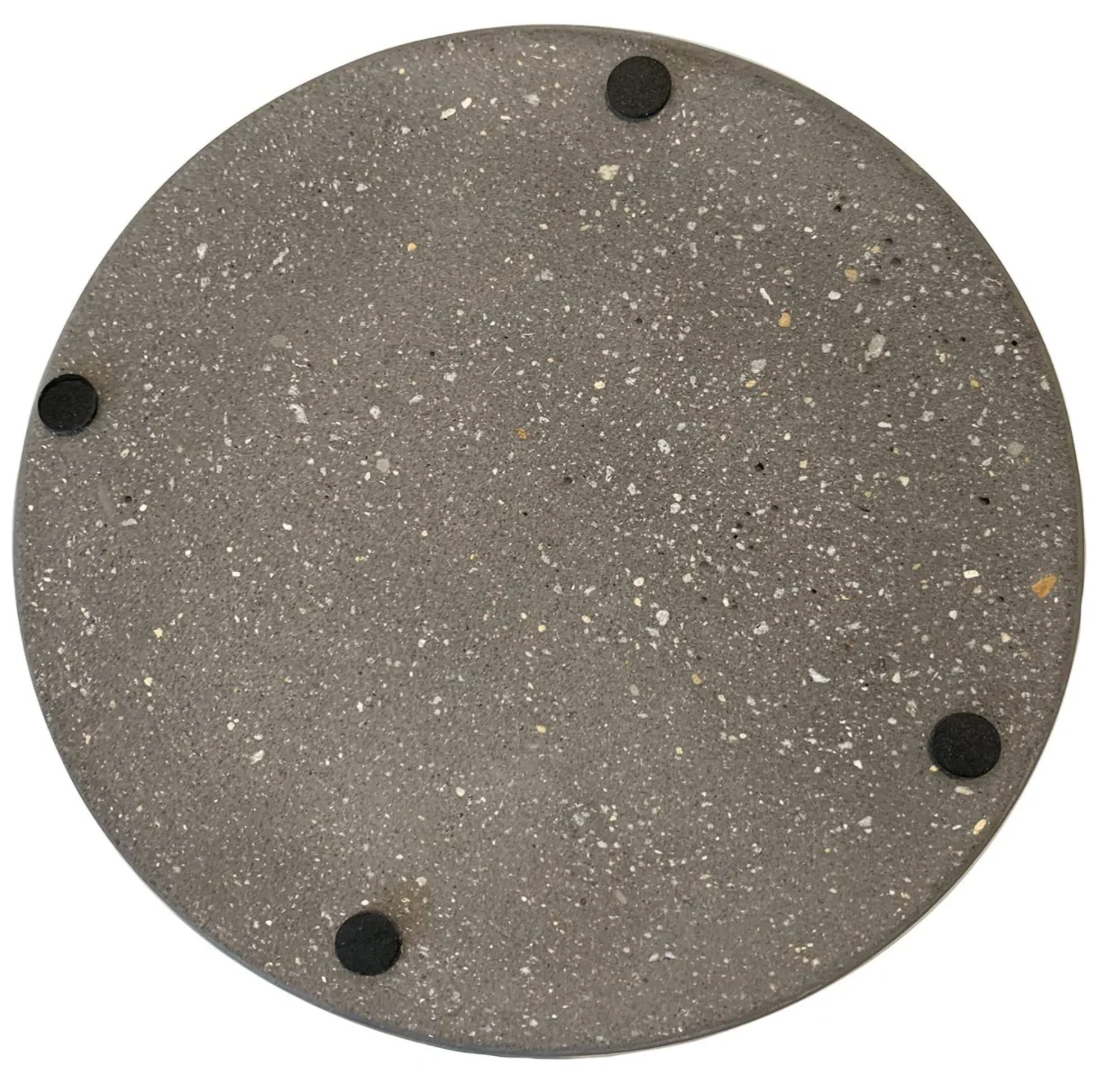 Concrete Utensil Crock or Flower Vase – Gray - Image 4