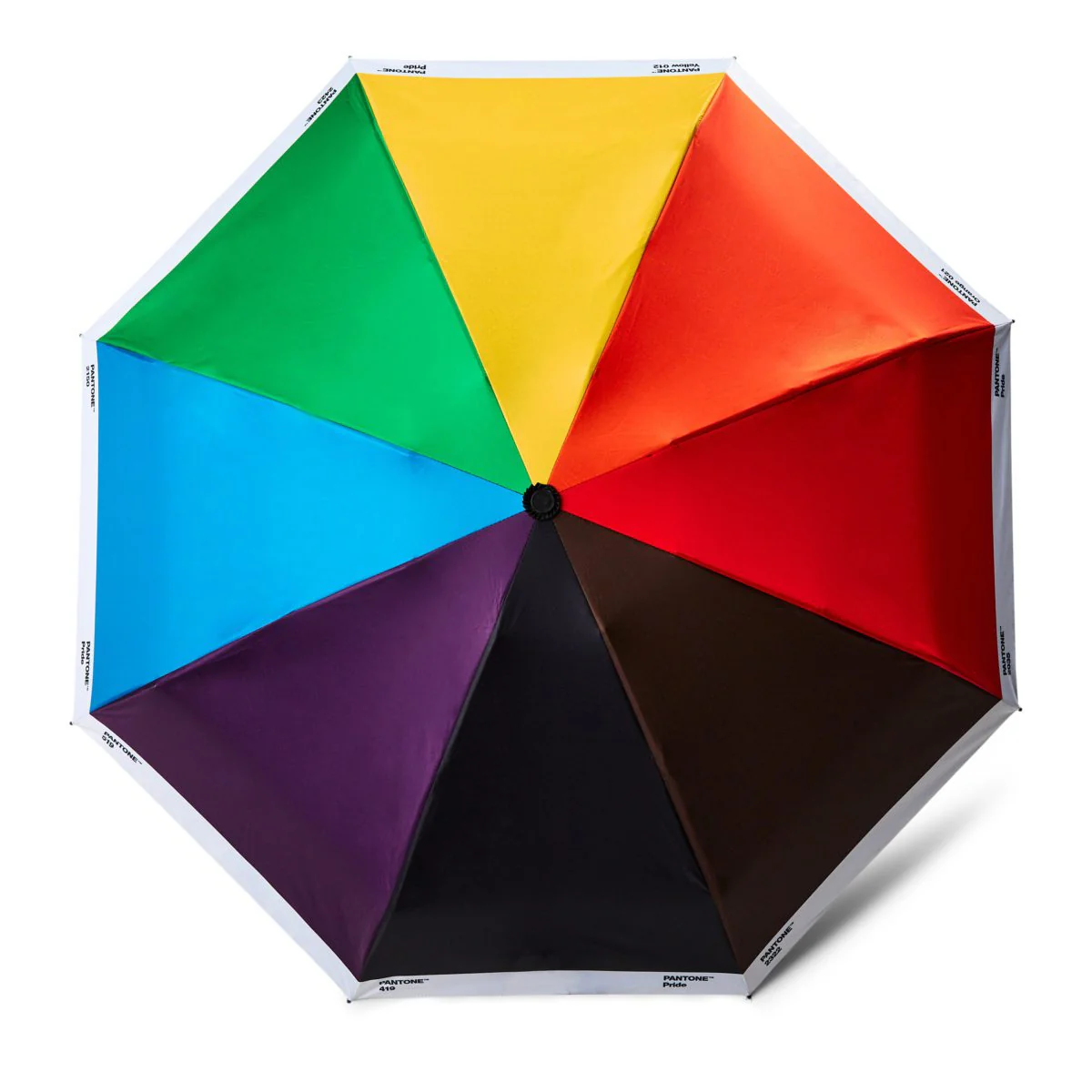 Copenhagen Design Pantone Rainbow Colors Pride Folding Umbrella - Image 2