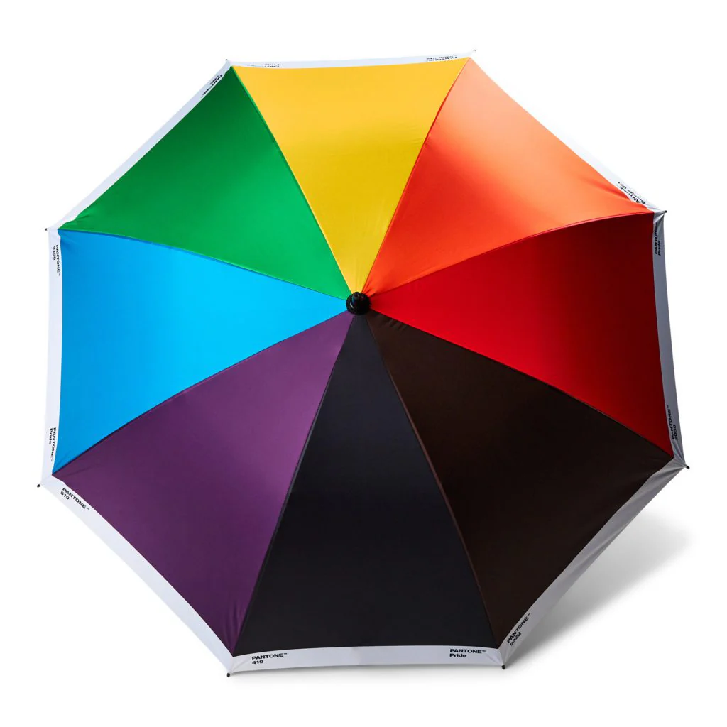 Copenhagen Design Pantone Rainbow Colors Pride Umbrella – Large - Image 2