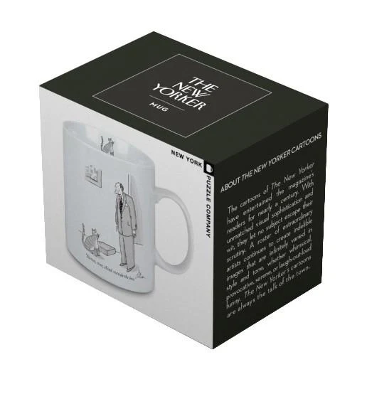 New Yorker Cartoon Mug - Outside The Box - Image 3