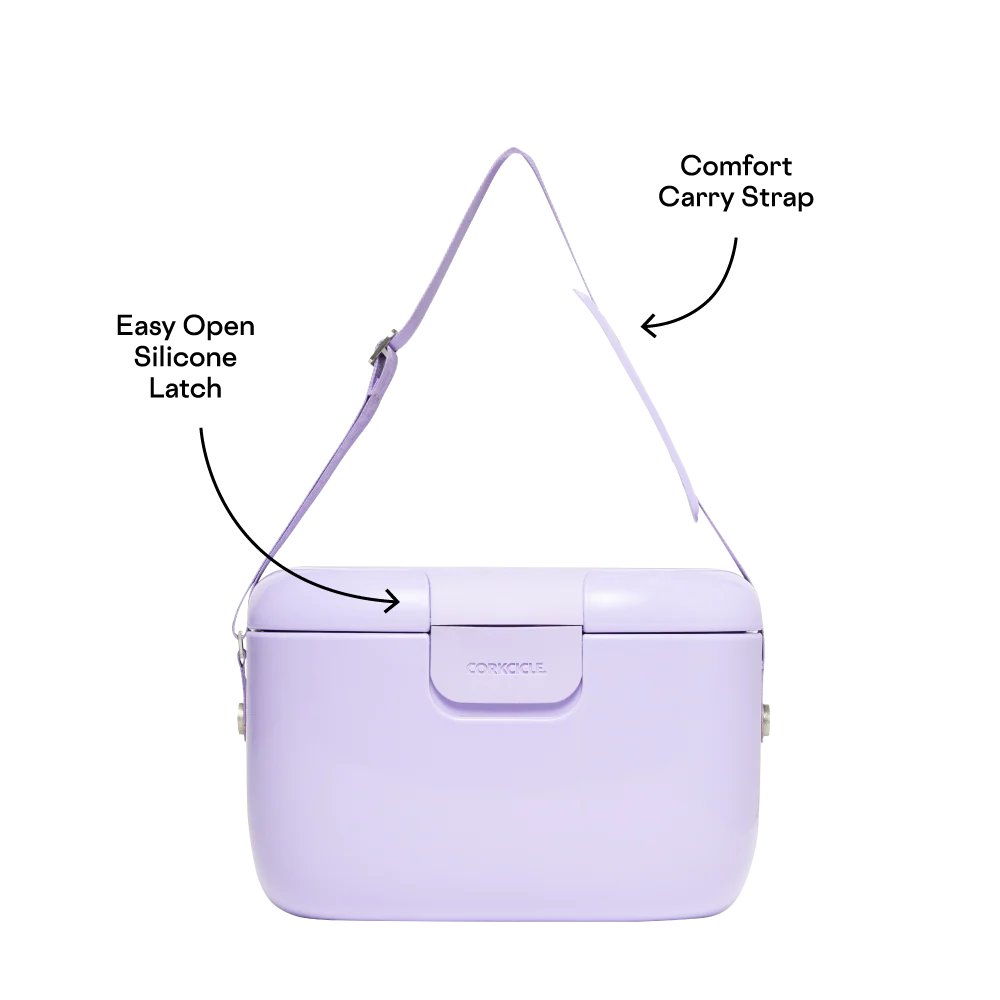Corkcicle Small Chill Pod Go Hard Cooler – Lilac – 13qt. - Image 3