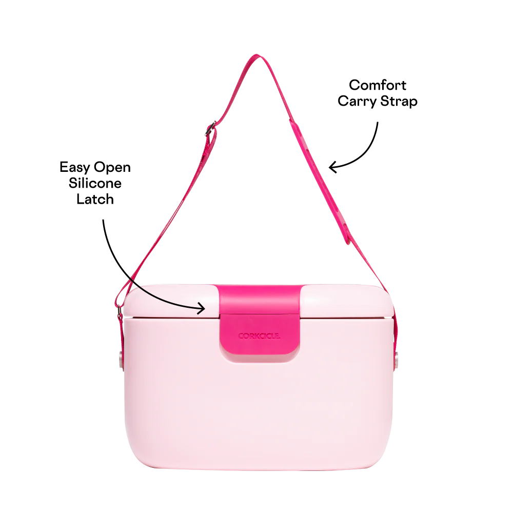 Corkcicle Small Chill Pod Go Hard Cooler – Rose Quartz – 13qt. - Image 3