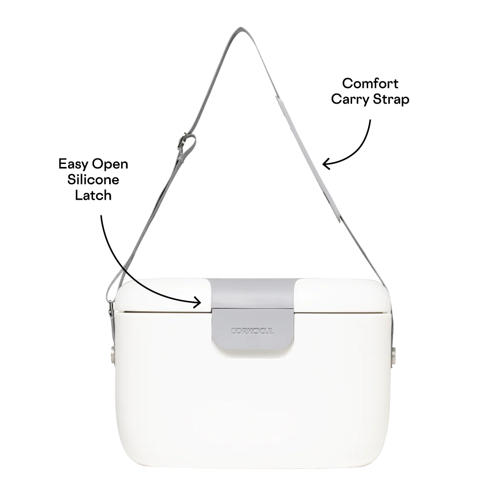 Corkcicle Small Chill Pod Go Hard Cooler – White – 13qt. - Image 3