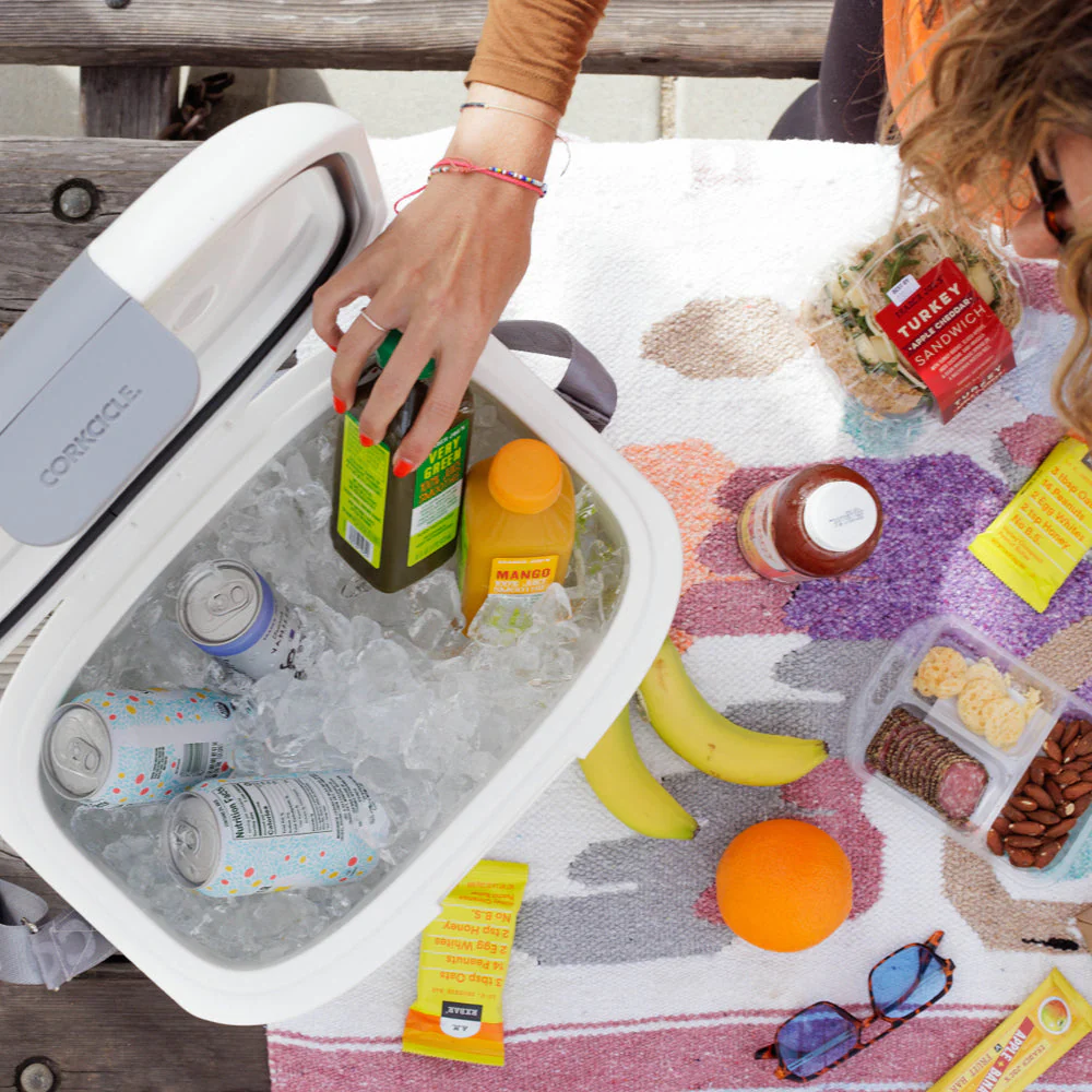 Corkcicle Small Chill Pod Go Hard Cooler – White – 13qt. - Image 5