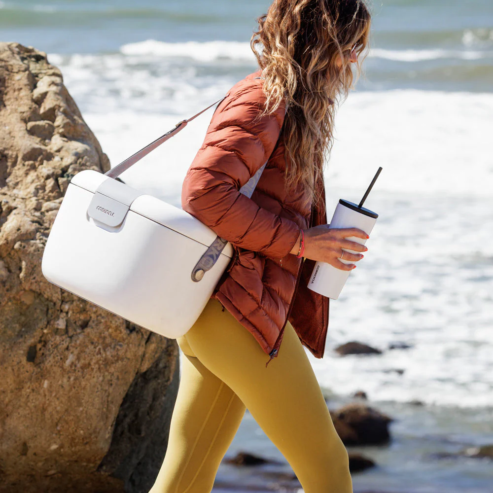 Corkcicle Small Chill Pod Go Hard Cooler – White – 13qt. - Image 6