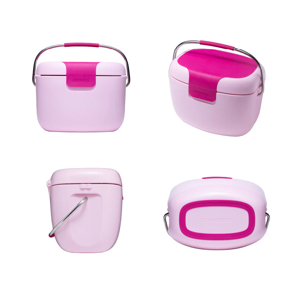 Corkcicle Large Chill Pod Hard Cooler – Rose Quartz – 25qt. - Image 2