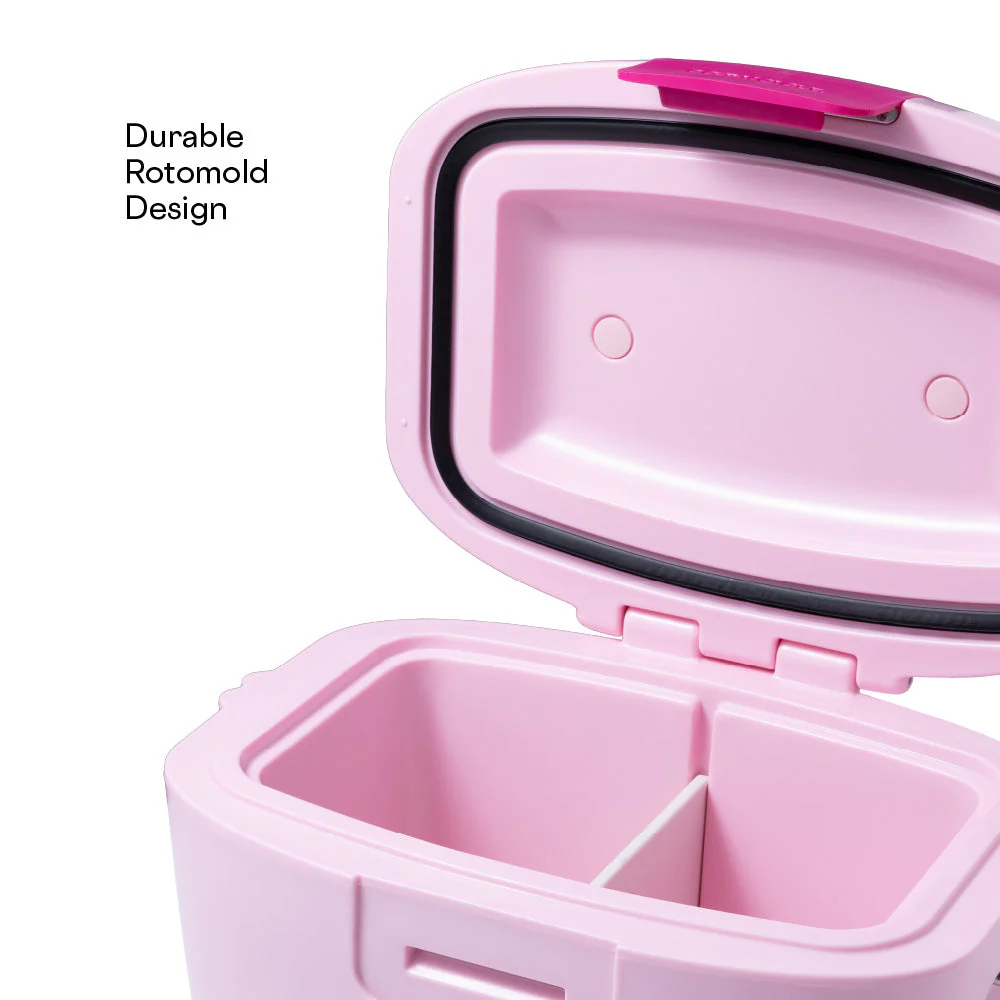 Corkcicle Large Chill Pod Hard Cooler – Rose Quartz – 25qt. - Image 4
