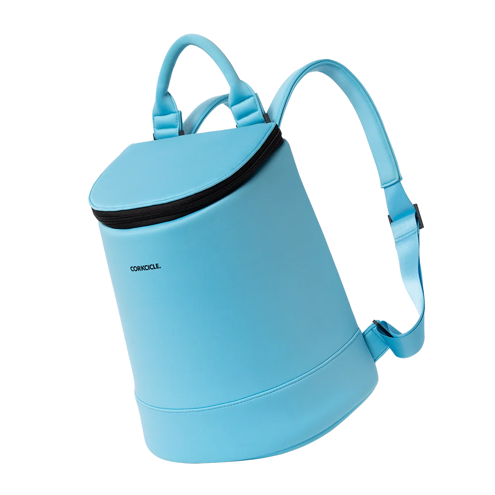 Corkcicle Eola Neoprene Bucket Cooler Bag – Santorini Blue