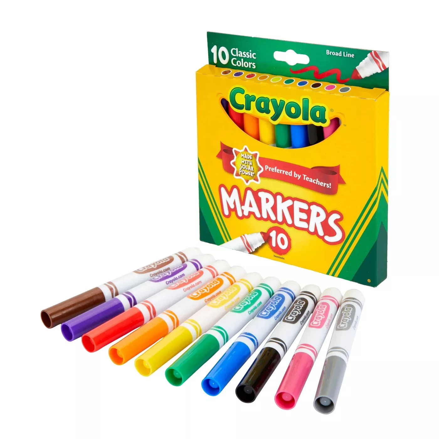 Crayola Markers Broad Line Classic – 10ct - Image 2