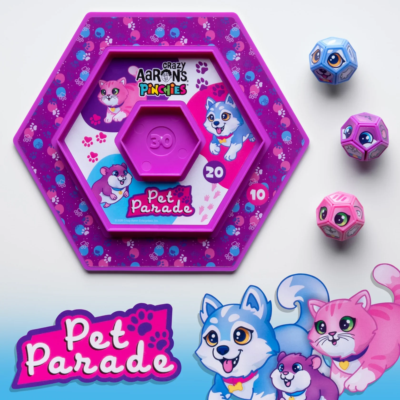 Crazy Aarons Pinchies –  Squeezable Fidget Friends – Pet Parade - Image 2