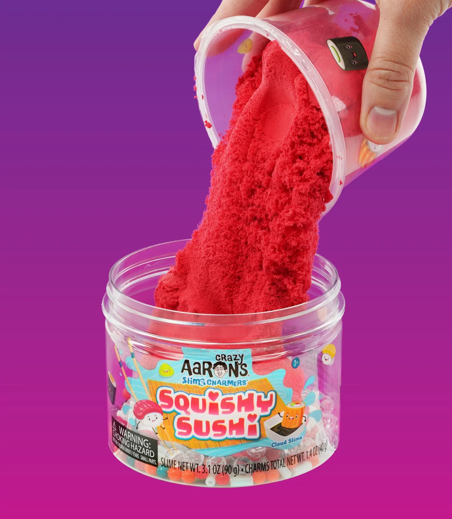 Crazy Aarons Scented Slime Charmers – Squishy Sushi - Image 3
