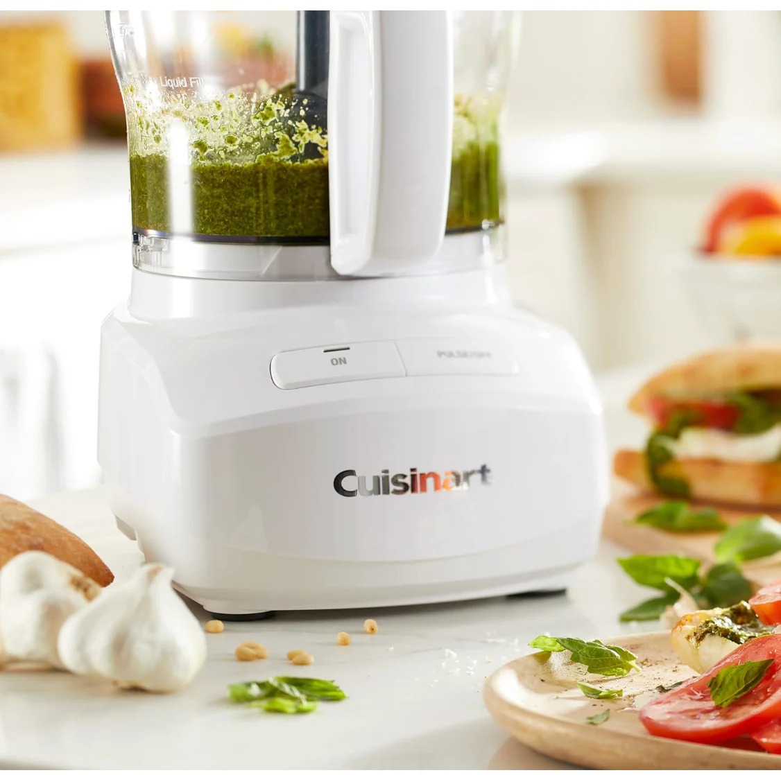 Cuisinart Sleek and Modern Design Food Processor 7-Cup – White - Image 4