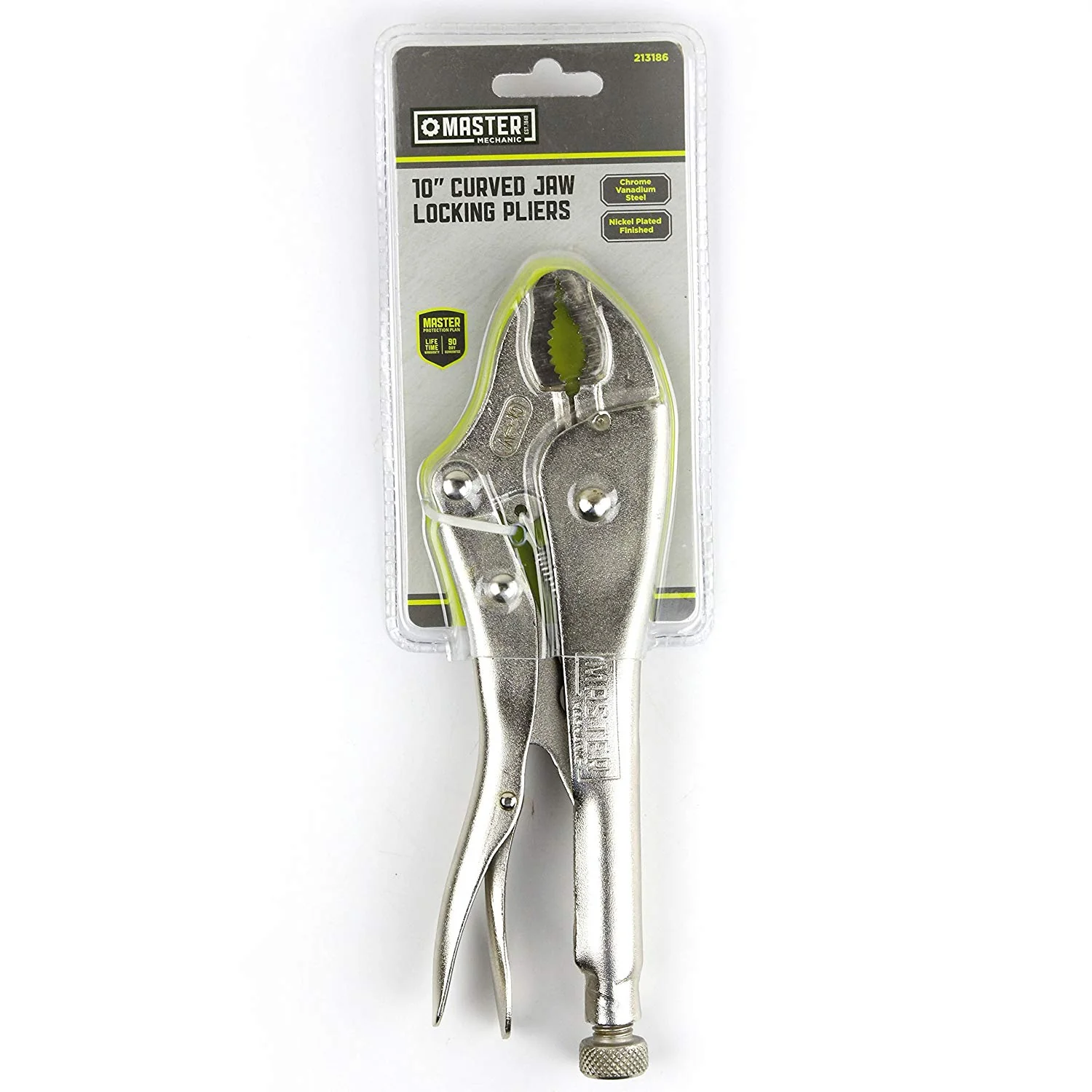 Curved Jaw Locking Pliers – 10" - Image 2