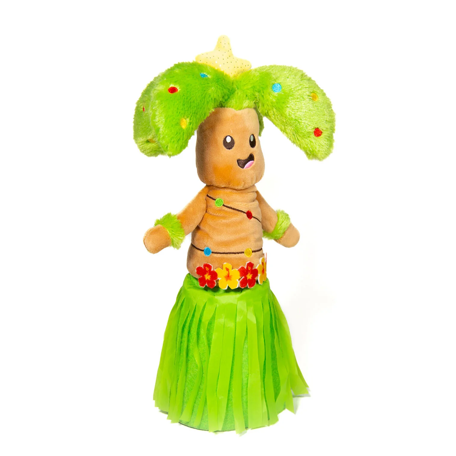 Deck the Palms Musical Light-Up With Motion Plush Toy – 14" - Image 3