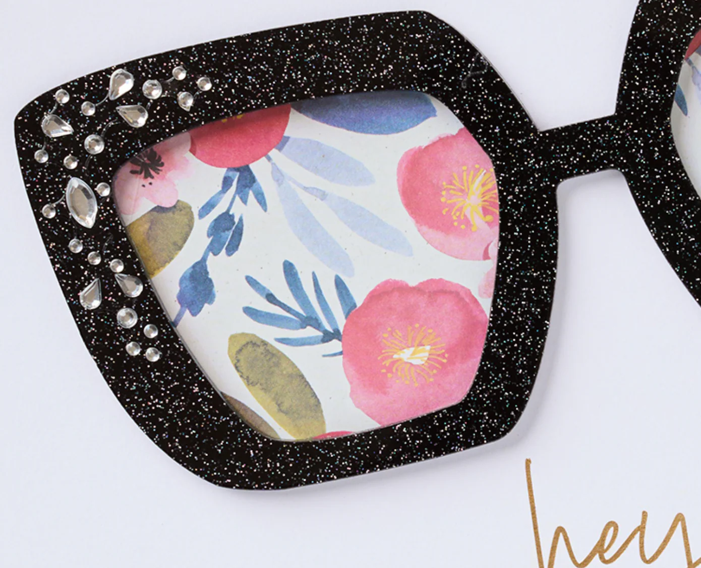 Design Design Handcrafted Friendship Card β Sunglasses β 1 Card & 1 Envelope - Image 2