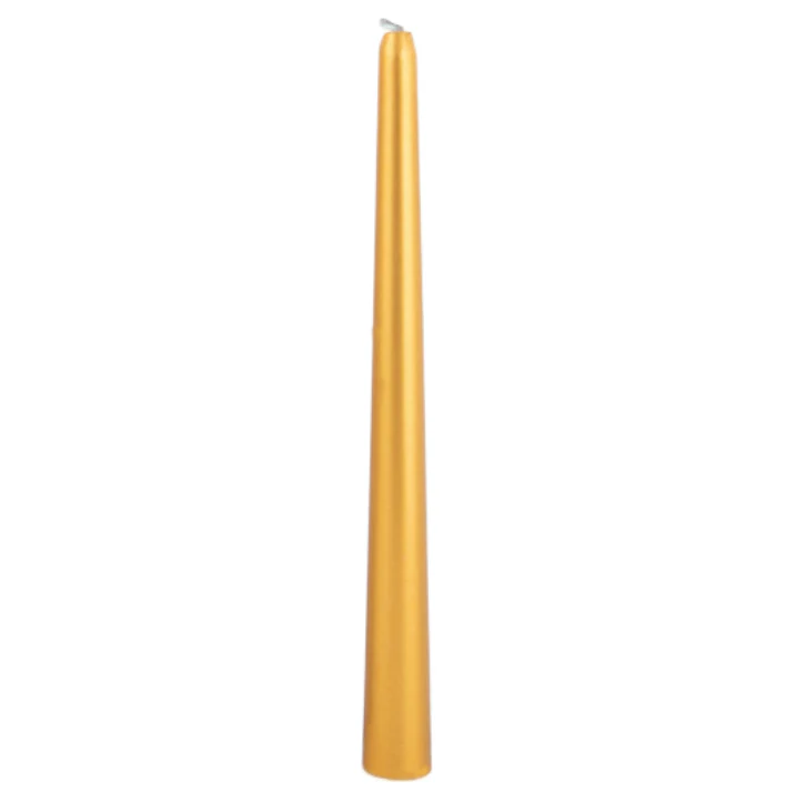 Design Design Tapered Candle β Gold β 10inch