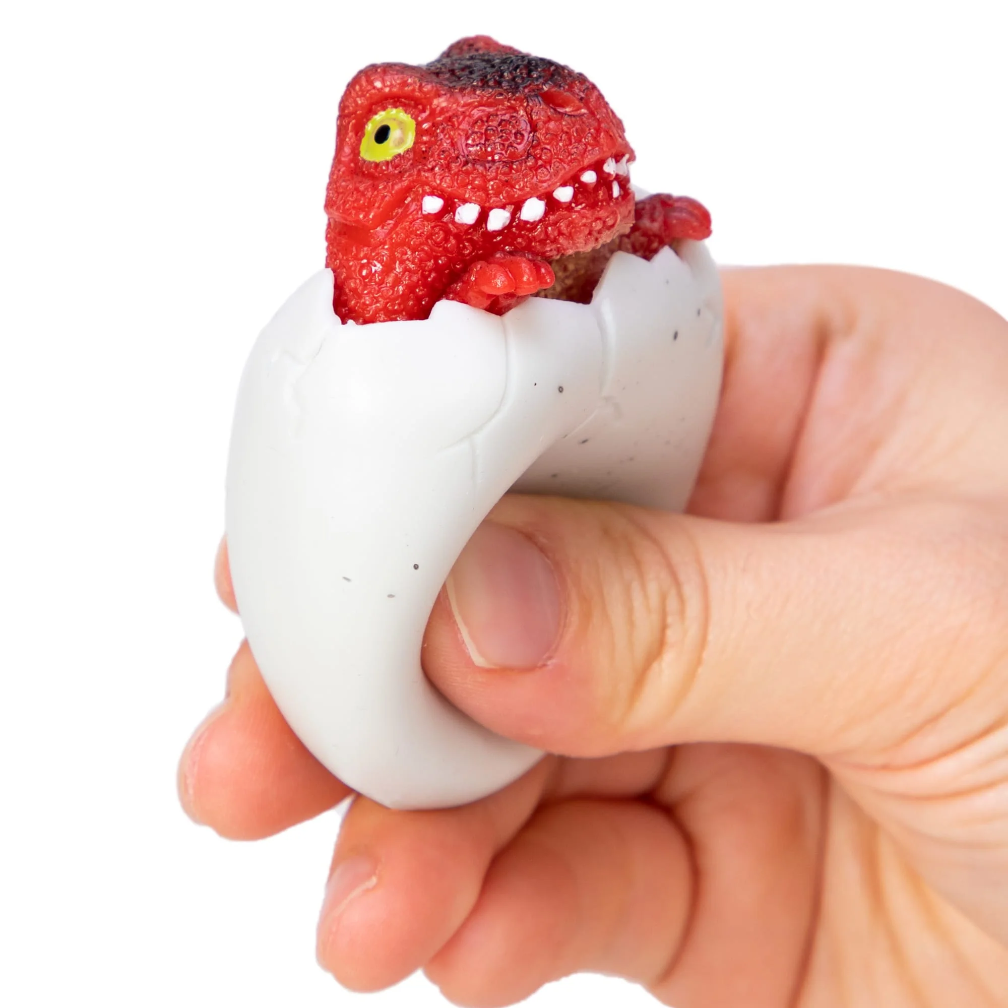 Dino Squeezy Peek Hatchers Toy – Assorted Colors – Each Sold Separately