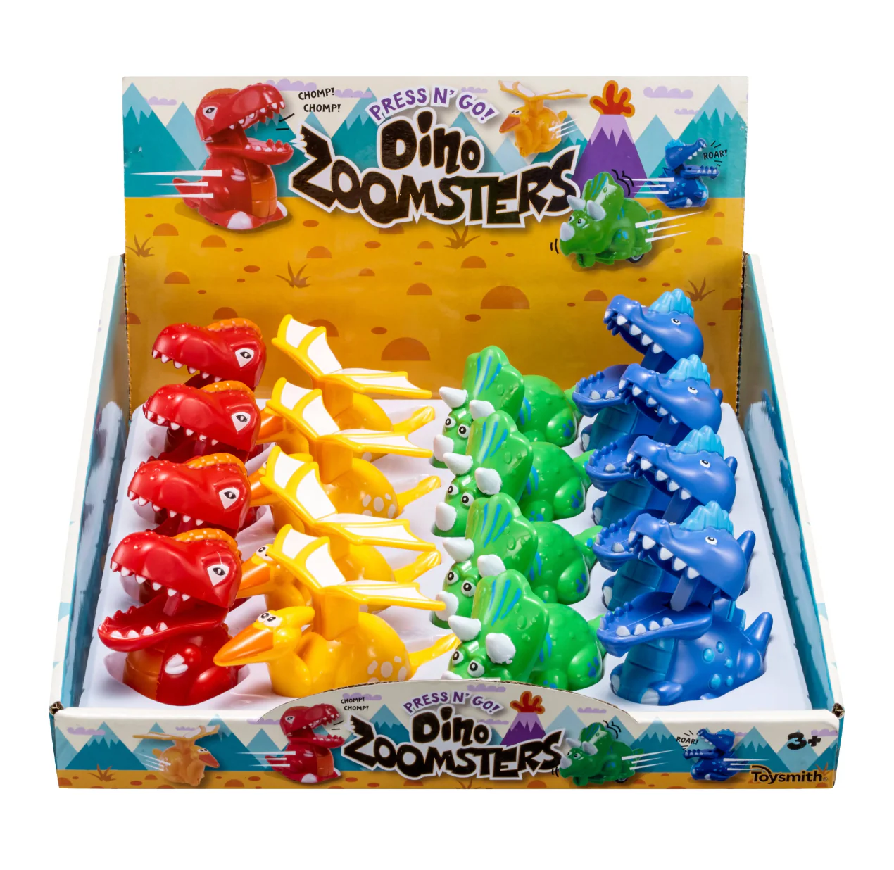 Dino Zoomsters – Assorted Colors & Styles – Each Sold Separately