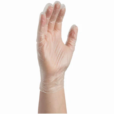 Disposable Vinyl Gloves – Powder Free – Large - Pack of 100 - Image 2