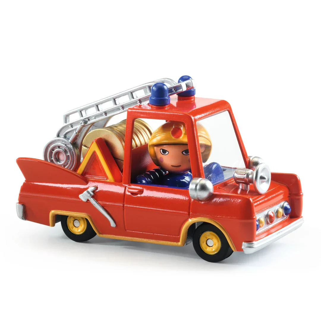 Djeco Crazy Motors Toy Car For Kids β Little Fire Truck