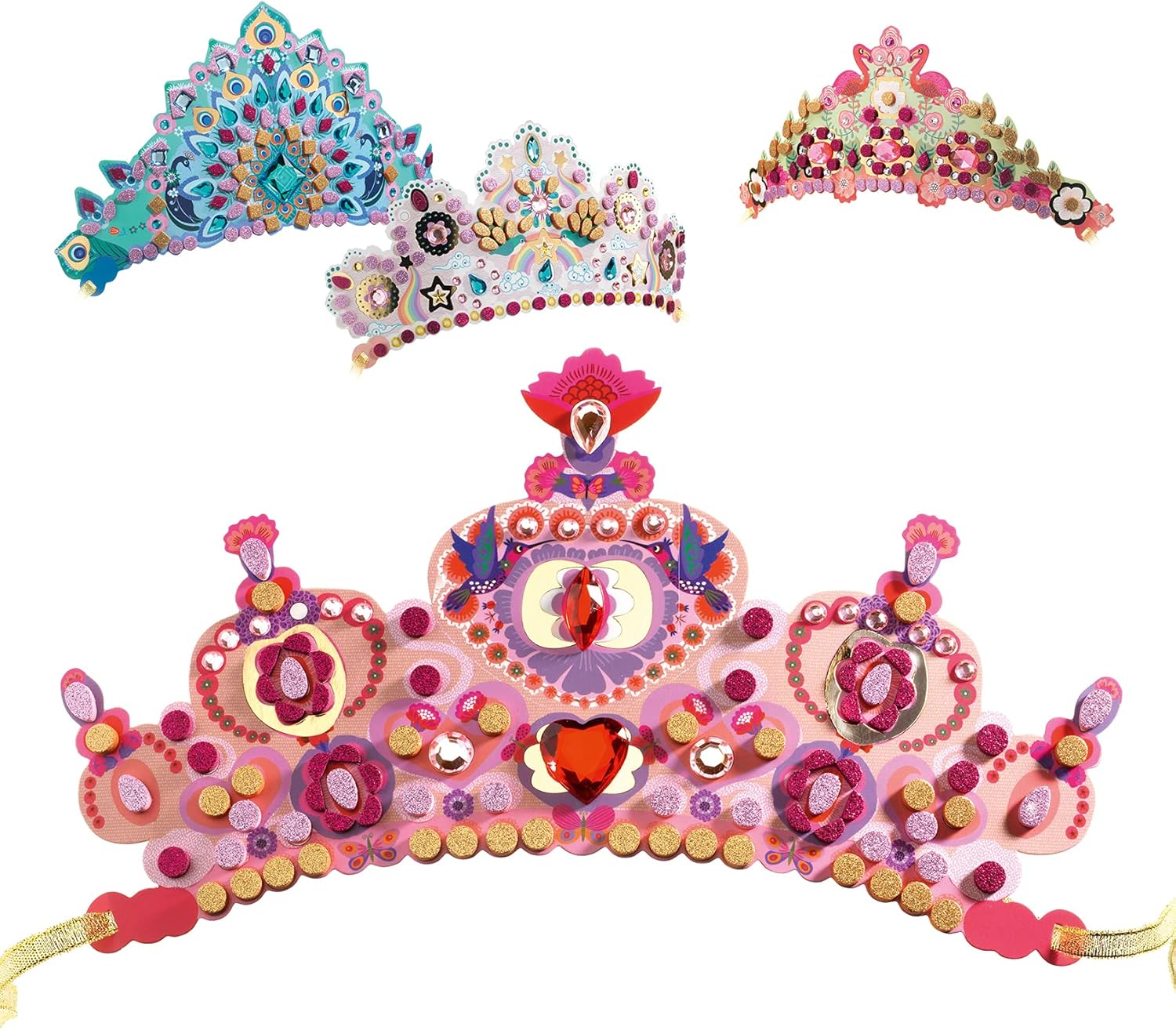 Djeco Do It Yourself Craft Kit – Like A Princess Crown - Image 5