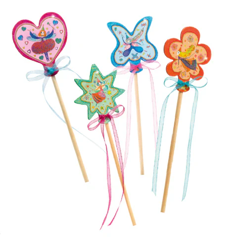 Djeco Do It Yourself Craft Kit – Magic Wands - Image 2