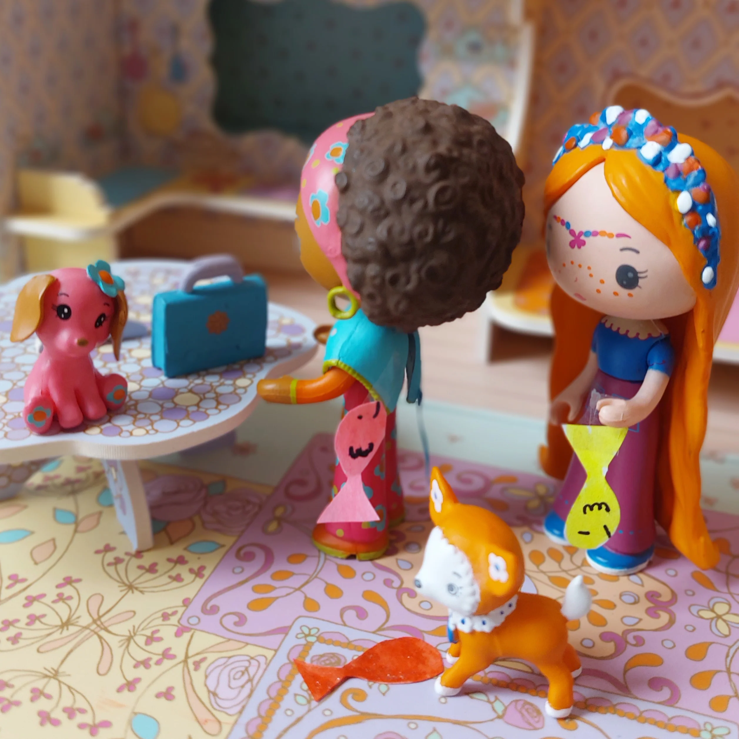 Djeco Tinyly Figurines – Poppy & Nouky - Image 4