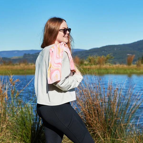 Dock & Bay - Cooling Gym Towel - Peach Melba - Image 5