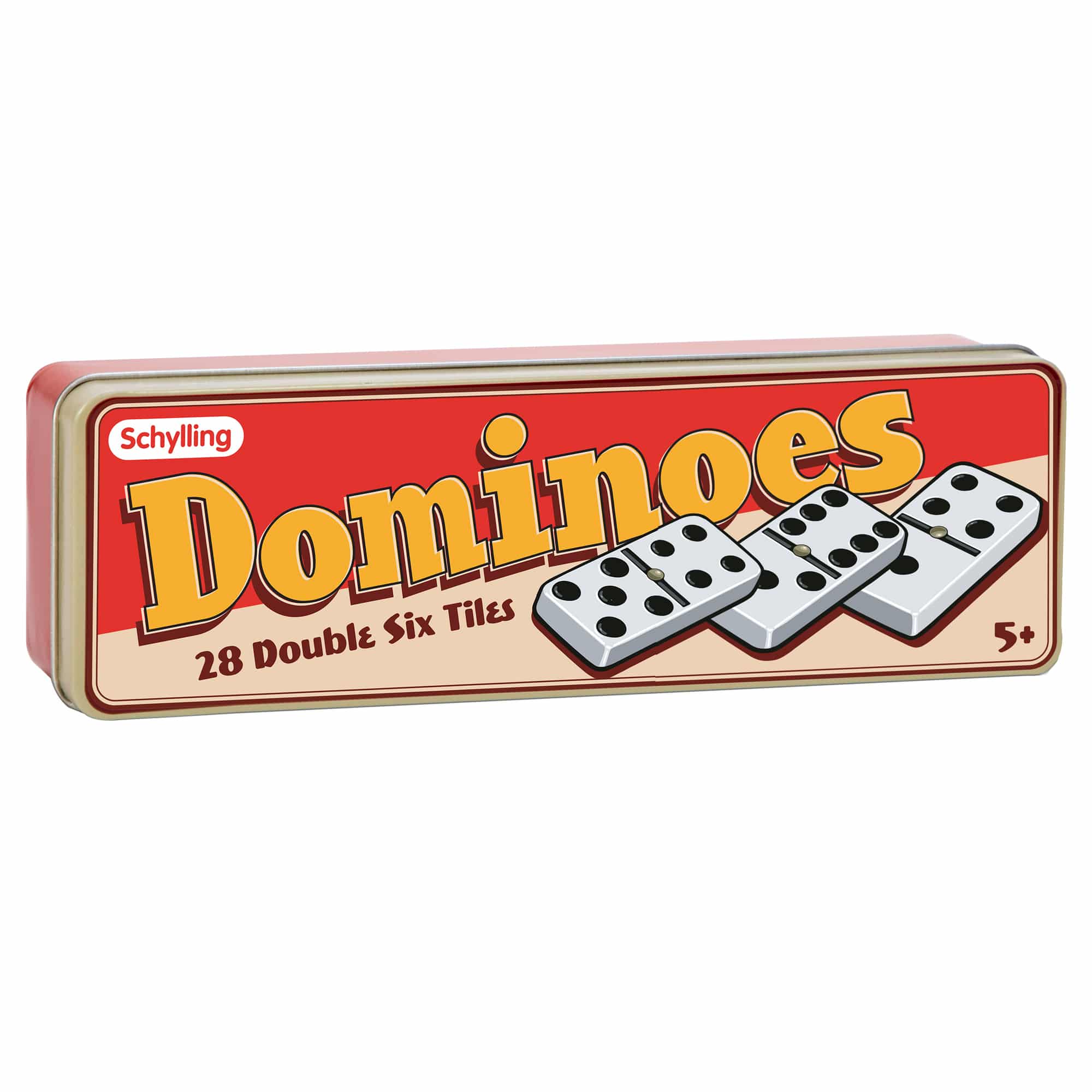Double 6 Classic Dominoes Set In a Tin – 28 Piece - Image 2