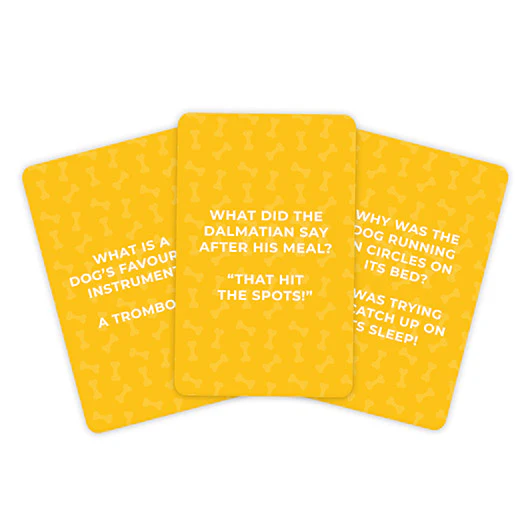Dog Jokes – 100 Dog Themed Joke Cards - Image 3