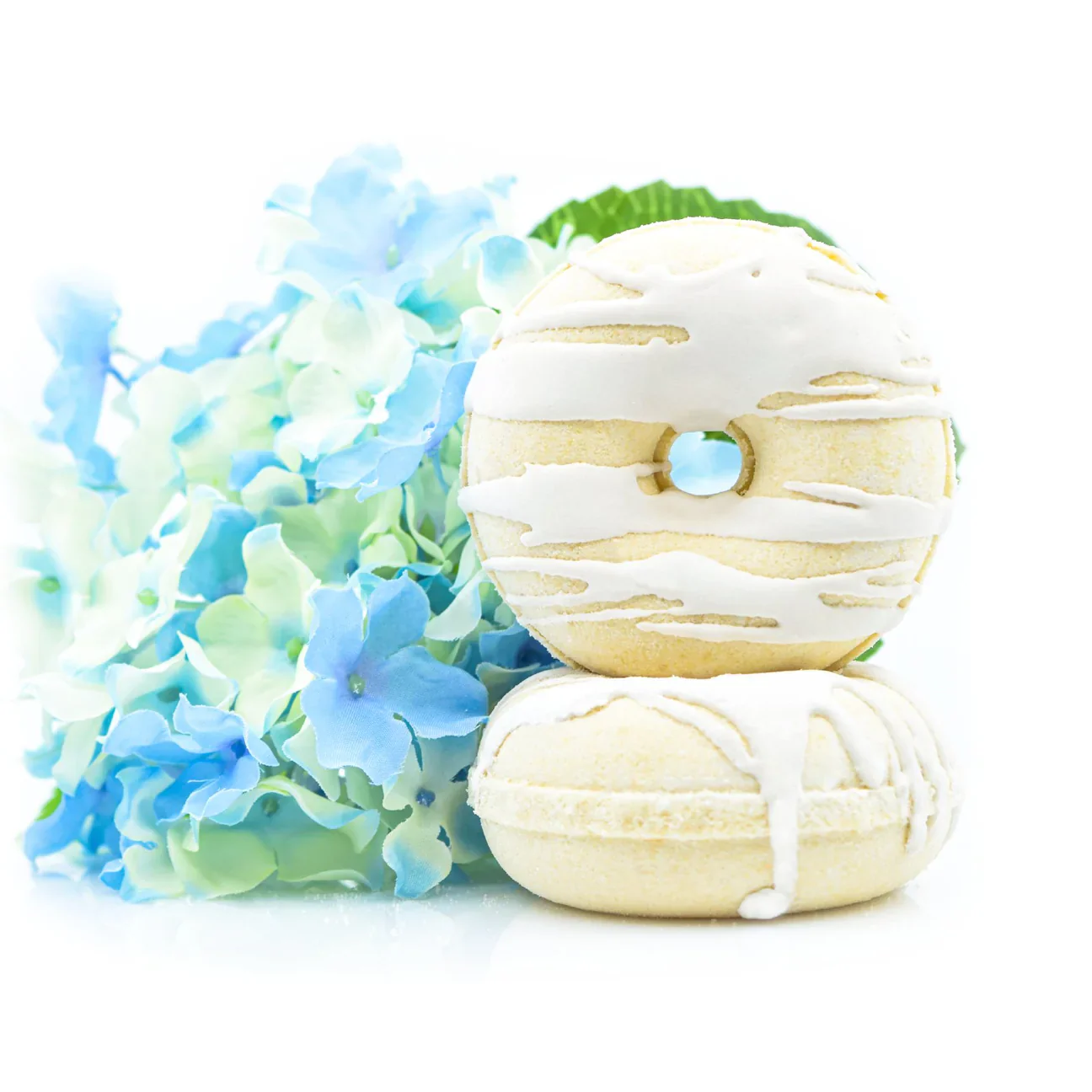 Donut Shape Scented Bath Bombs - Vanilla Buttercream - Image 2
