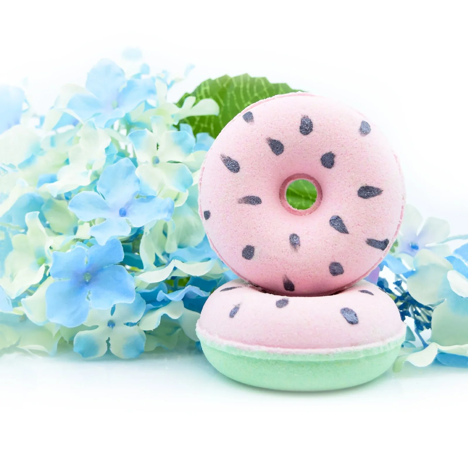 Donut Shape Scented Bath Bombs - Watermelon - Image 2