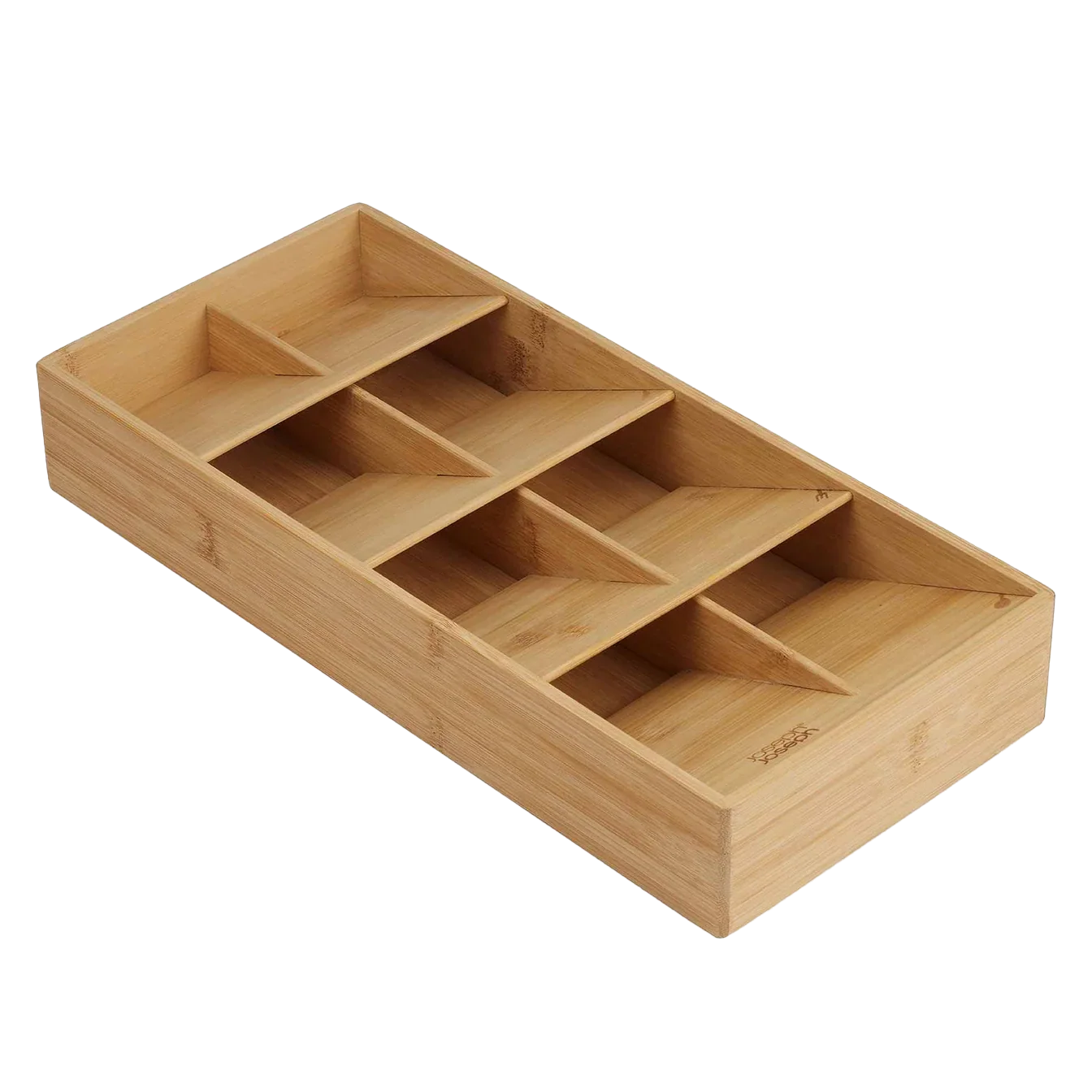 DrawerStore Bamboo Large Cutlery Organizer – 15"x 7"