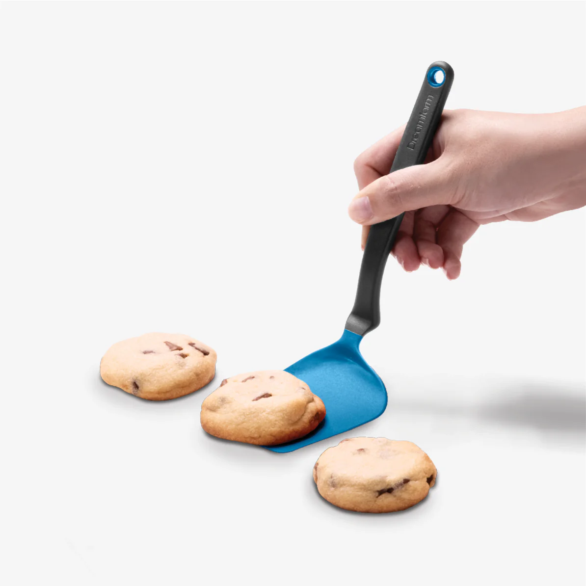 Dreamfarm Mini Chopula - Super Flexible Non Stick Cookie Turner – Classic Blue - Image 3