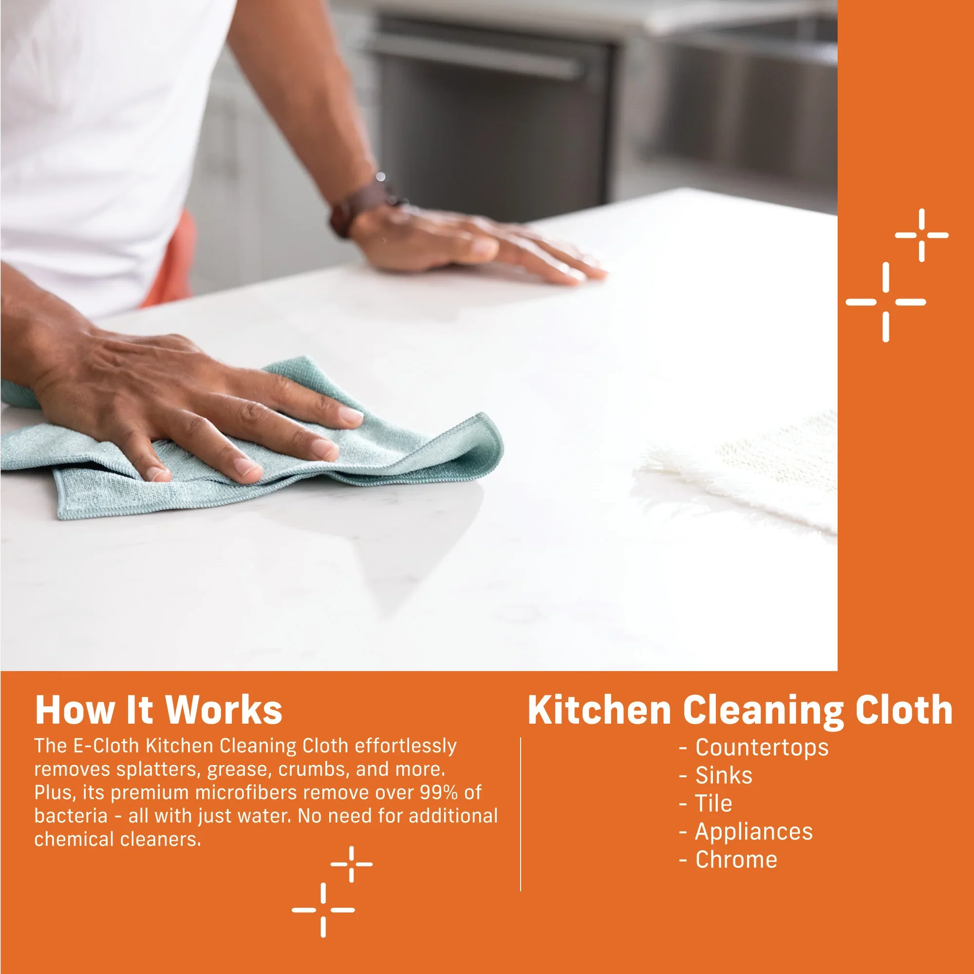 E-Cloth Kitchen Cleaning Cloth - Image 2