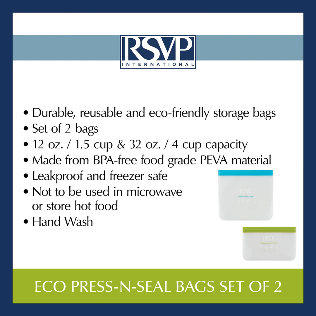 Eco Press -N- Seal Bags – Set of 2 - Image 5